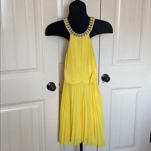 Yellow Papaya dress with rhinestones - S 🌼🌼🌼